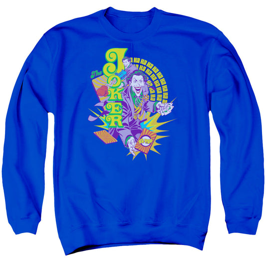 Dc Raw Deal Mens Crewneck Sweatshirt Royal