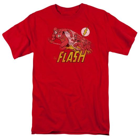Dc Flash Crimson Comet Mens T Shirt Red Officially Licensed