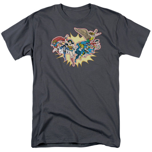Dc Please Get Me Mens T Shirt Charcoal Officially Licensed