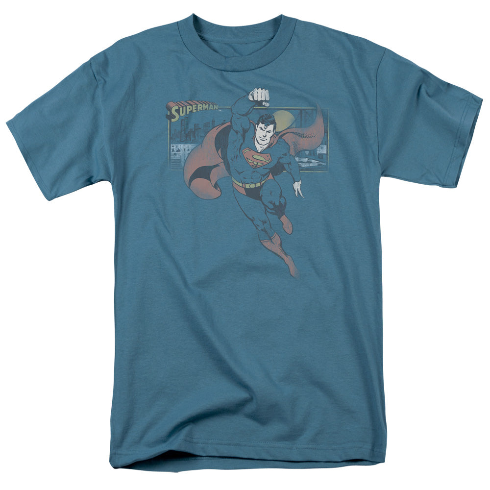DC Comics This is a Job for Mens T Shirt Slate Officially Licensed