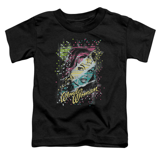 DC Comics Color Block Toddler Kids Youth T Shirt Black Officially Licensed