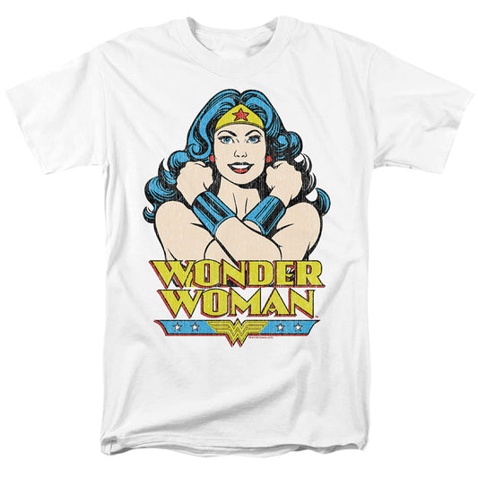 Dc Wonder Woman Wonder At Large Mens T Shirt Banana Officially Licensed