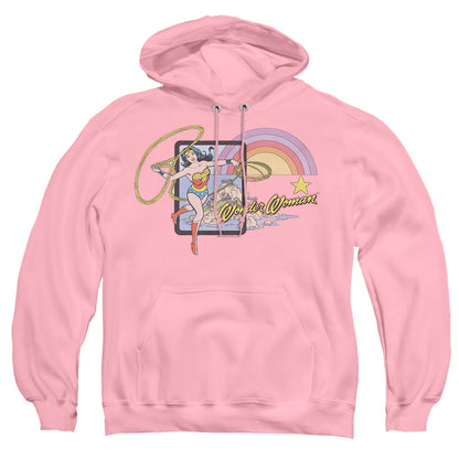 Dc Island Princess Mens Hoodie Pink Officially Licensed