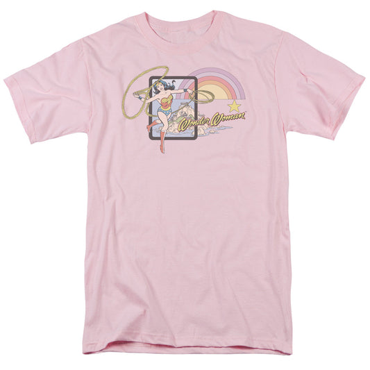Dc Island Princess Mens T Shirt Pink Officially Licensed