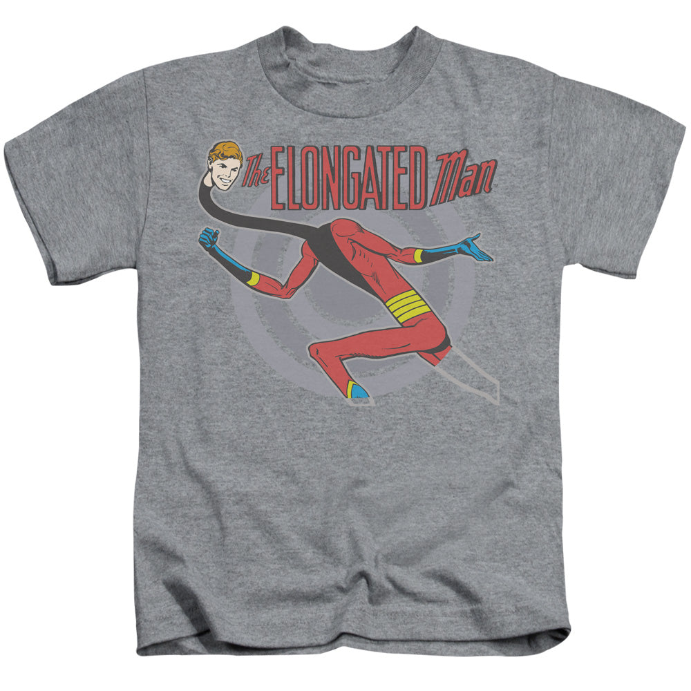 DC Comics Elongated Man Juvenile Kids Youth T Shirt Athletic Heather Officially Licensed