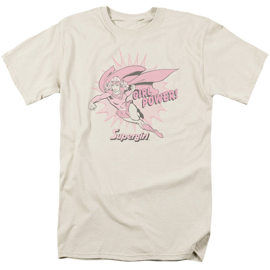 Dc Girl Power Mens T Shirt Cream Officially Licensed