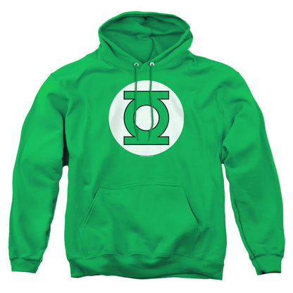 Dc Green Lantern Logo Mens Hoodie Kelly Green Officially Licensed