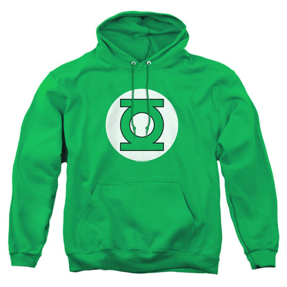 Dc Green Lantern Logo Mens Hoodie Kelly Green Officially Licensed