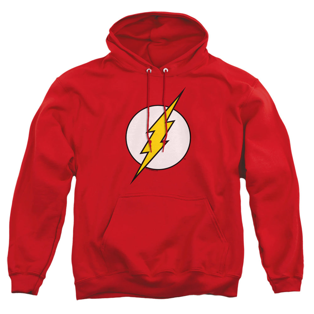 Dc Flash Flash Logo Mens Hoodie Red Officially Licensed