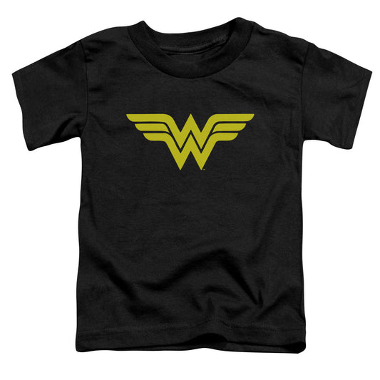 DC Comics Wonder Woman Logo Toddler Kids Youth T Shirt Black Officially Licensed