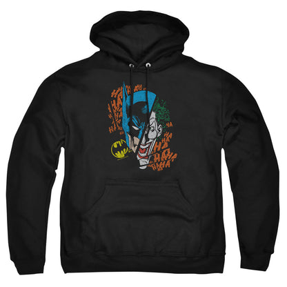 Dc Broken Visage Mens Hoodie Black Officially Licensed