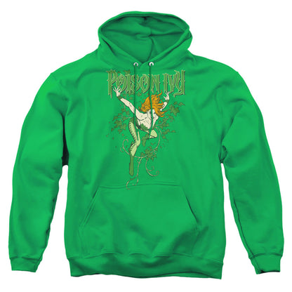 Dc Poison Ivy Mens Hoodie Kelly Green Officially Licensed