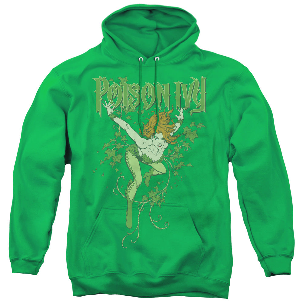 DC Comics Poison Ivy Mens Hoodie Kelly Green Officially Licensed