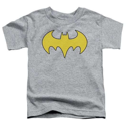 DC Comics Batgirl Logo Toddler Kids Youth T Shirt Heather Officially Licensed
