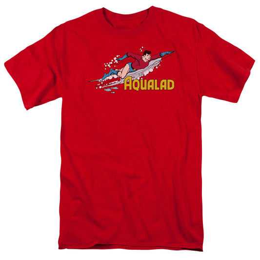 DC Comics Aqualad Mens T Shirt Red Officially Licensed