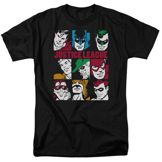 Dc Nine Blocks Of Justice Mens T Shirt Black Officially Licensed
