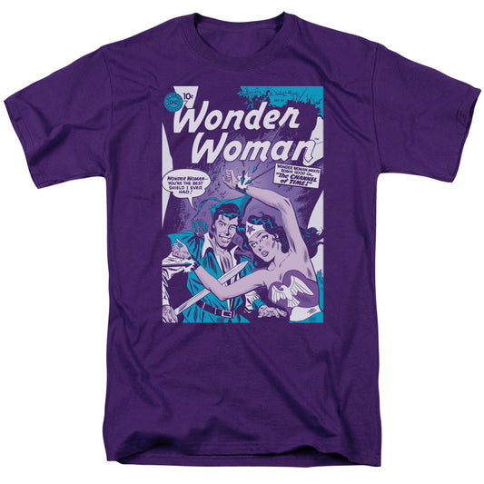 Dc Human Shield Mens T Shirt Purple Officially Licensed