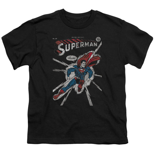 DC Comics Cover Me Kids Youth T Shirt Black Officially Licensed