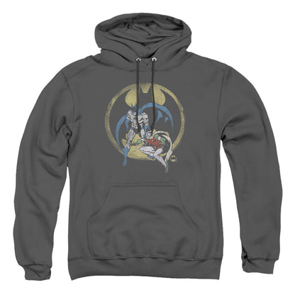 Dc Team Mens Hoodie Charcoal Officially Licensed