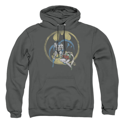 Dc Team Mens Hoodie Charcoal Officially Licensed