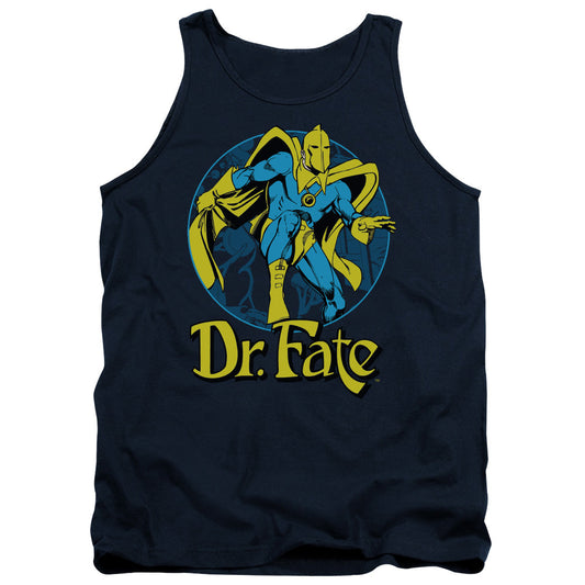 Dc Dr Fate Ankh Mens Tank Top Shirt Navy Officially Licensed