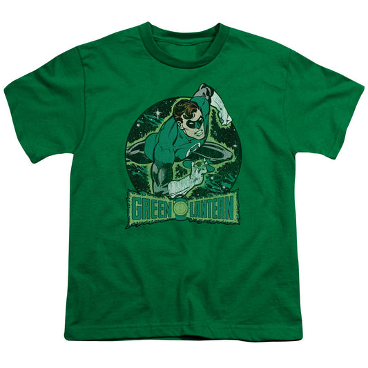 DC Comics in the Spotlight Kids Youth T Shirt Kelly Green Officially Licensed
