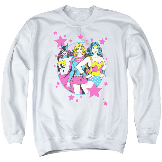 Dc We Are Superior Mens Crewneck Sweatshirt White