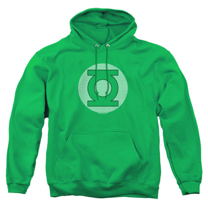 Dc Gl Little Logos Mens Hoodie Kelly Green Officially Licensed