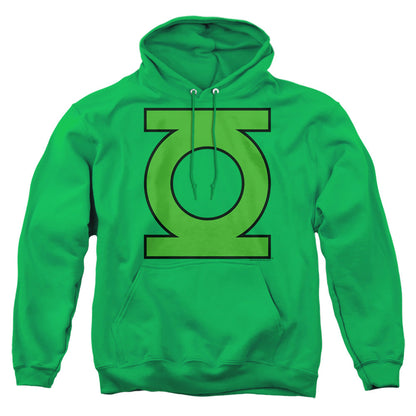 Dc Gl Emblem Mens Hoodie Kelly Green Officially Licensed