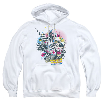 Dc Power Trio Mens Hoodie White Officially Licensed