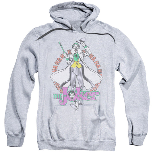 DC Comics Maniacal Mens Hoodie Athletic Heather Officially Licensed