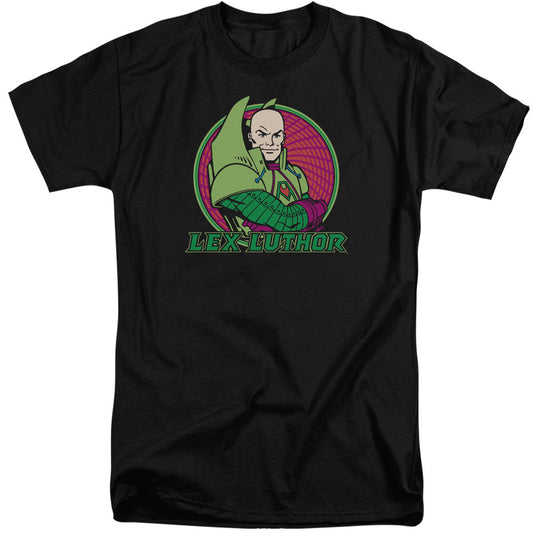 Dc Lex Luthor Mens Tall T Shirt Black Officially Licensed