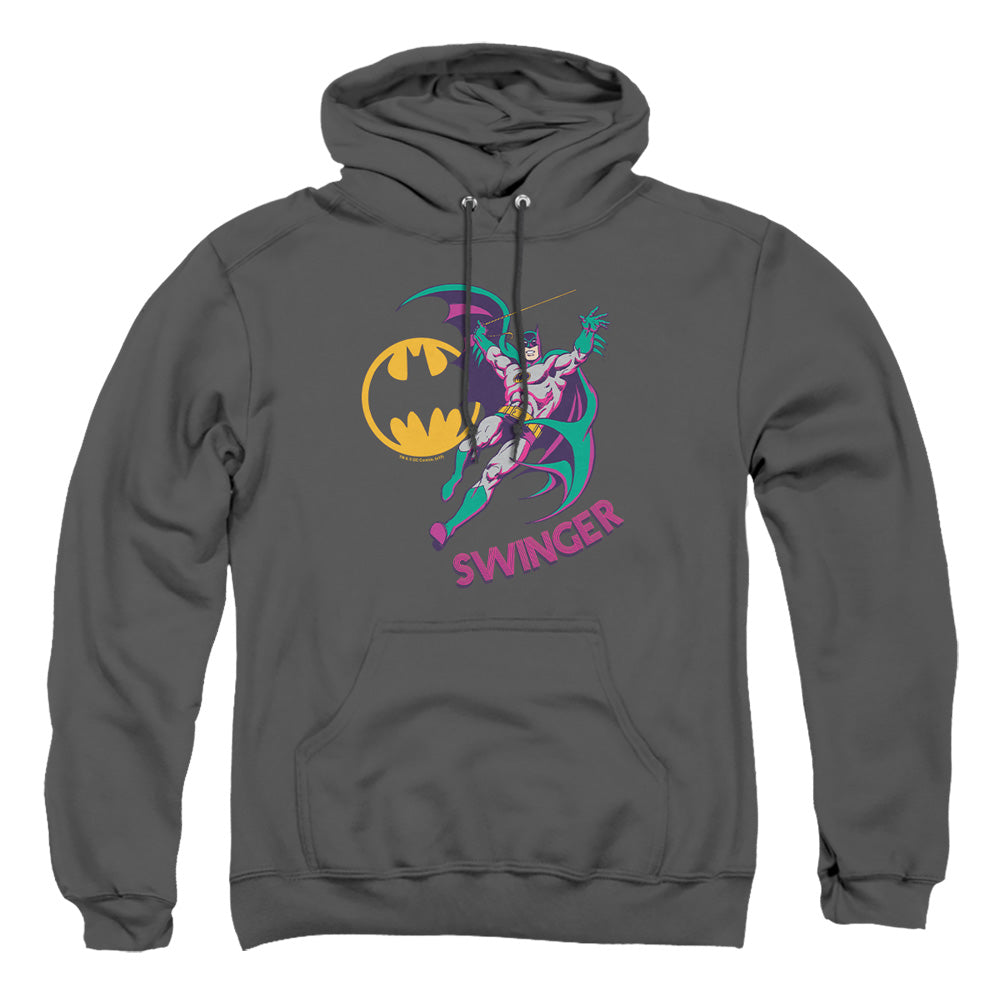 Dco Swinger Mens Hoodie Charcoal Officially Licensed