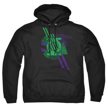 Dco Lantern Shapes Mens Hoodie Black Officially Licensed
