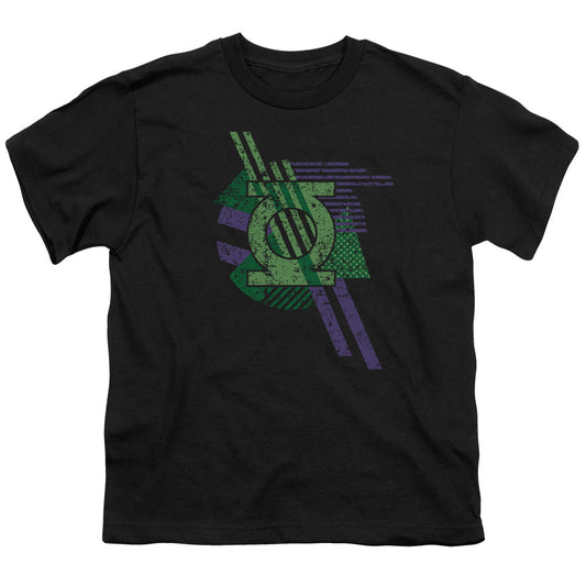 DC Comics Lantern Shapes Kids Youth T Shirt Black Officially Licensed