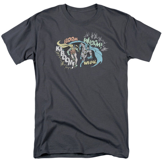 Dco Action Duo Mens T Shirt Charcoal Officially Licensed