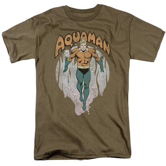 Dco From The Depths Mens T Shirt Safari Green Officially Licensed