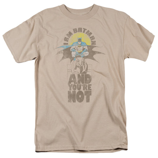 Dc And Youre Not Mens T Shirt Sand Officially Licensed