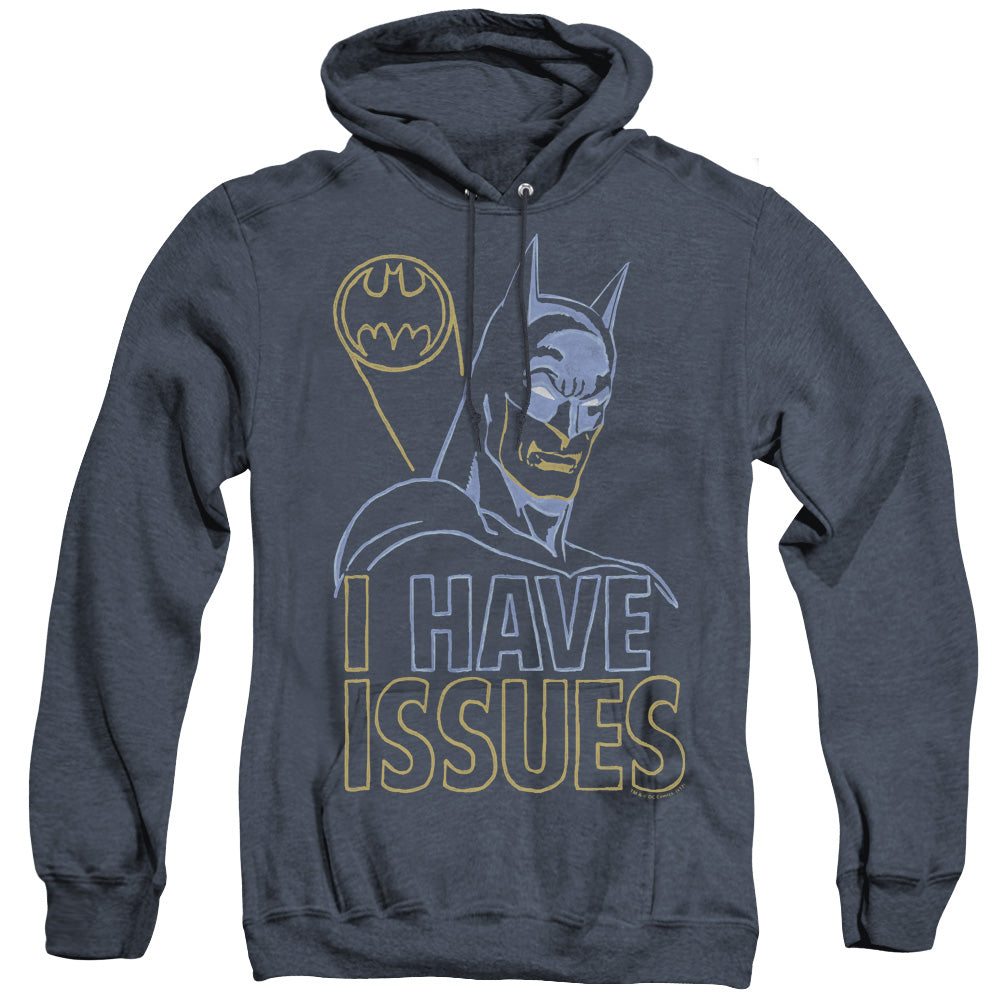 Dc Issues Mens Heather Hoodie Navy Officially Licensed