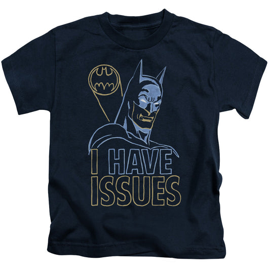 DC Comics Issues Juvenile Kids Youth T Shirt Navy Blue Officially Licensed