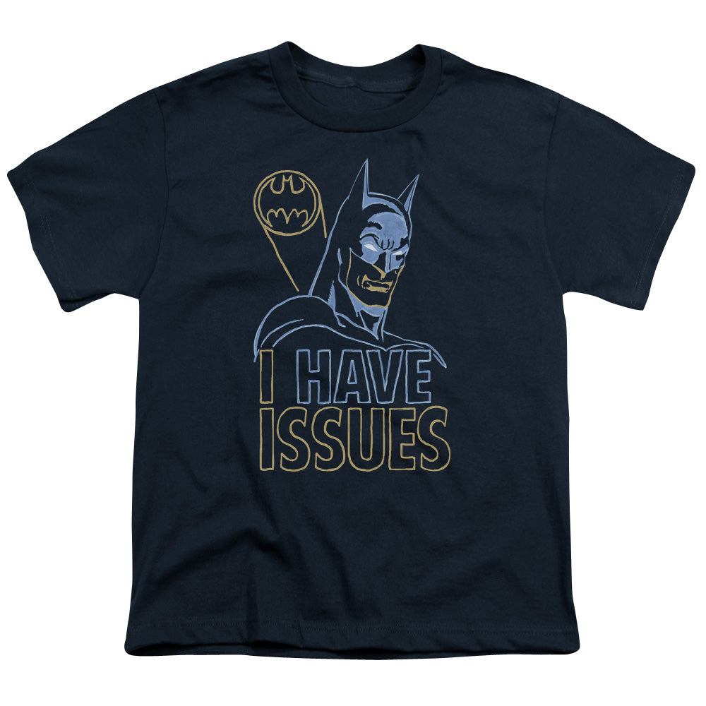 DC Comics Issues Kids Youth T Shirt Navy Blue Officially Licensed