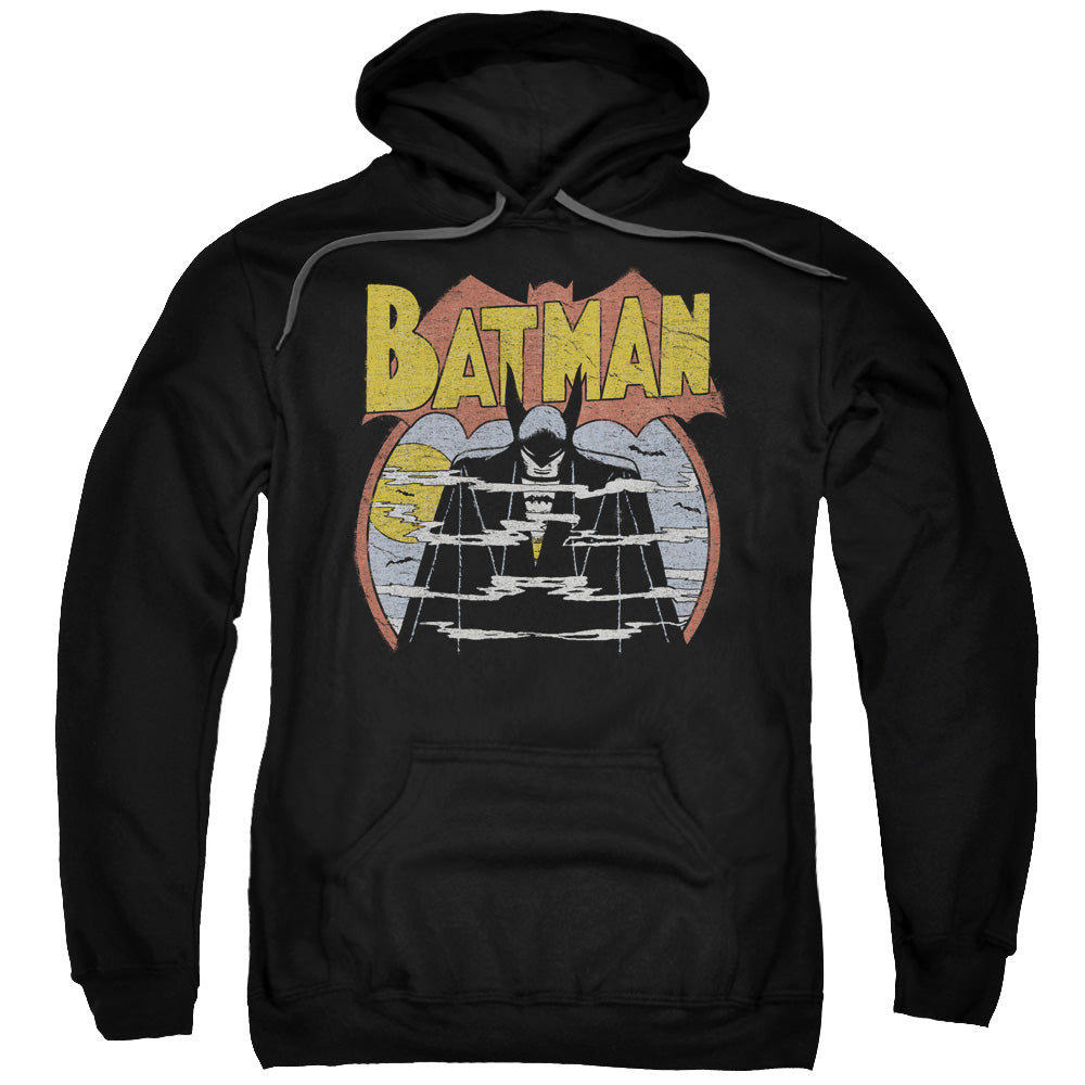 DC Comics Foggy Mens Hoodie Black Officially Licensed