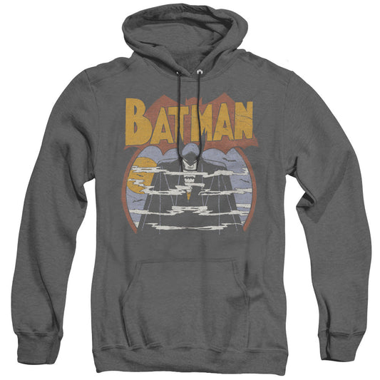 Dc Foggy Heather Mens Hoodie Black Officially Licensed
