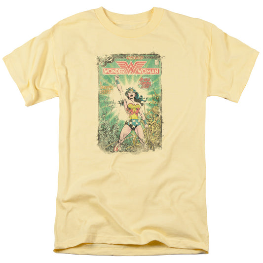 DC Comics Besieged Cover Mens T Shirt Yellow Officially Licensed