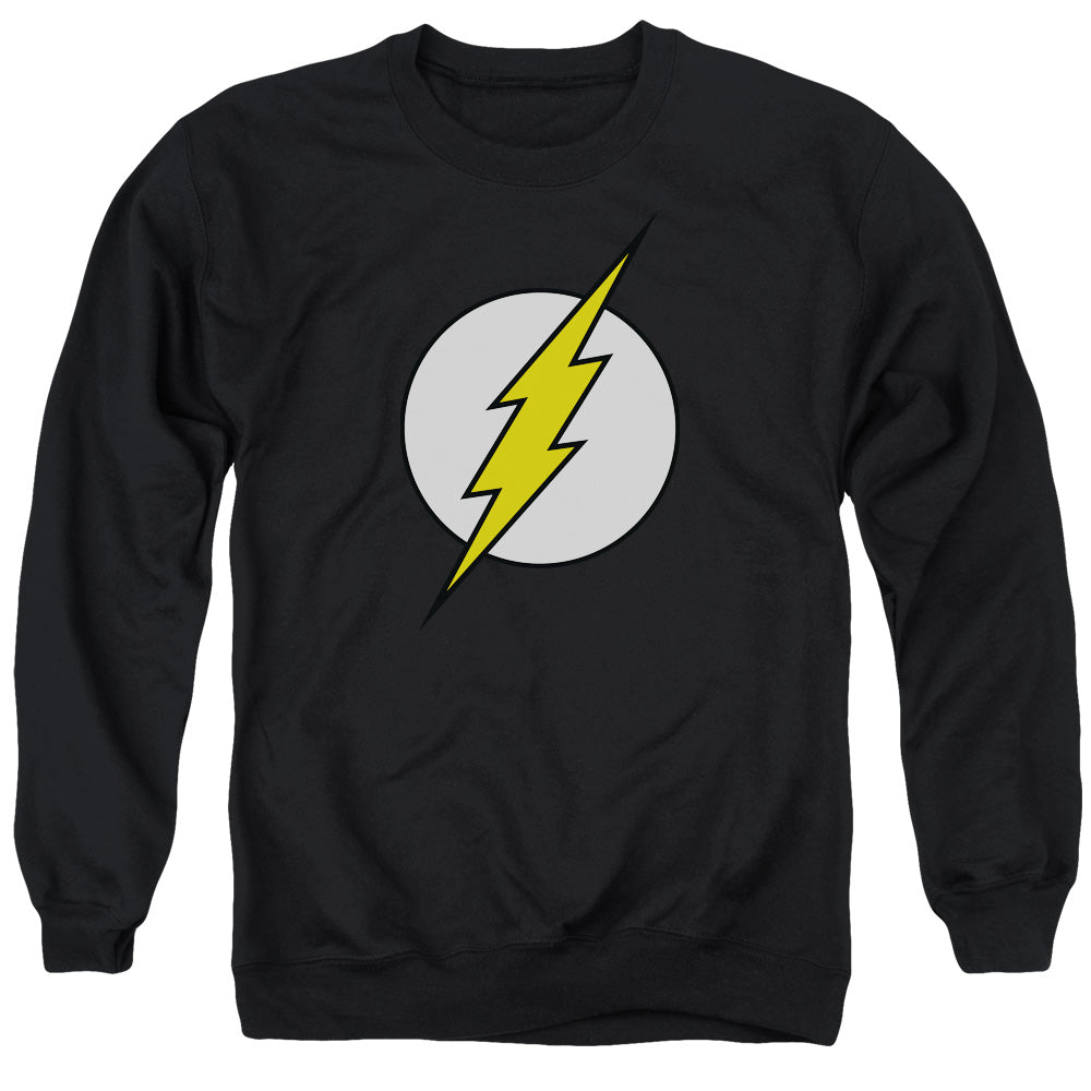 DC Comics Flash Fl Classic Mens Crewneck Sweatshirt Black Officially Licensed