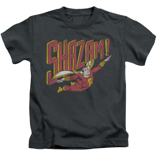 DC Comics Retro Marvel Juvenile Kids Youth T Shirt Charcoal Officially Licensed