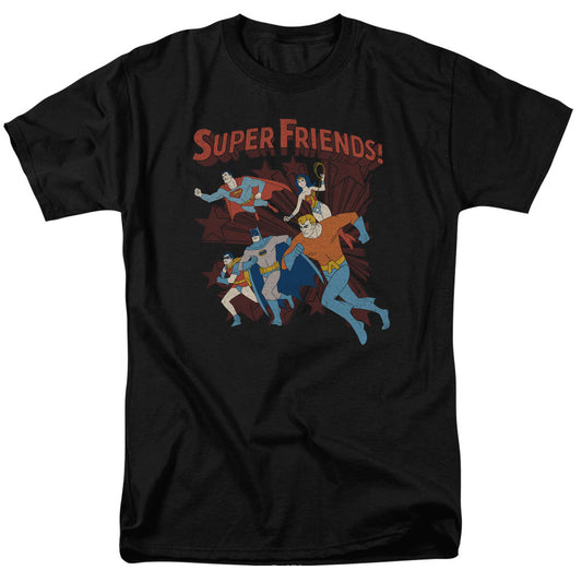Dc Super Running Mens T Shirt Black Officially Licensed