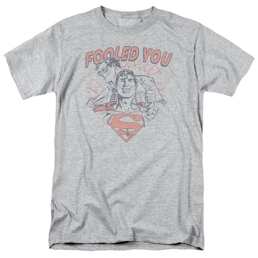 DC Comics Fooled You Mens T Shirt Athletic Heather Officially Licensed