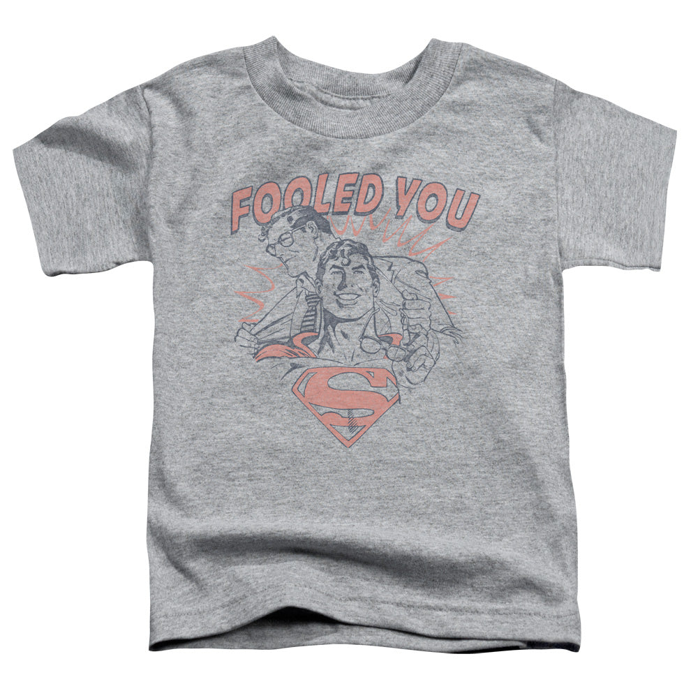 DC Comics Fooled You Toddler Kids Youth T Shirt Athletic Heather Officially Licensed