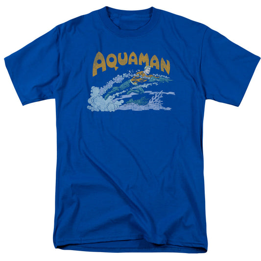 Dc Aqua Swim Mens T Shirt Royal Officially Licensed